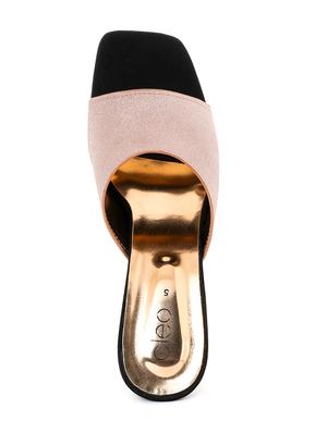 women pink slip on sandal - 18436598 - Standard Image - 4