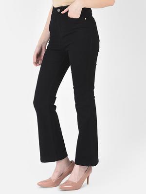 bell bottom solid denim jean - 18436605 - Standard Image - 2
