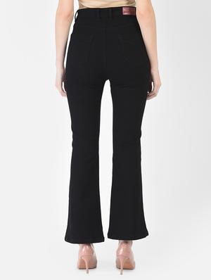 bell bottom solid denim jean - 18436605 - Standard Image - 3