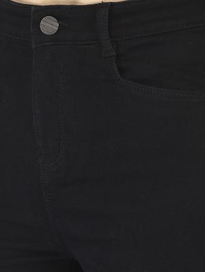 bell bottom solid denim jean - 18436605 - Standard Image - 5