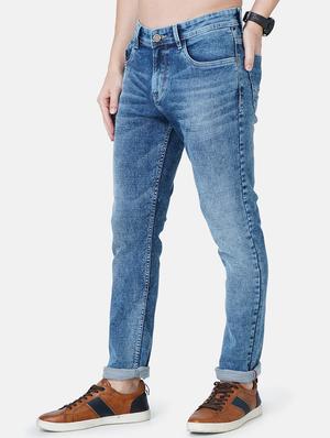 blue light-washed denim jean - 18437286 - Standard Image - 2
