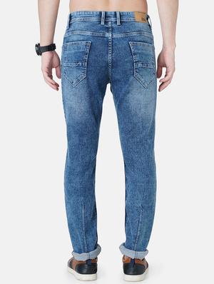 blue light-washed denim jean - 18437286 - Standard Image - 3