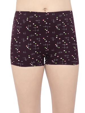pack of 3 printed boy shorts panty - 18437321 - Standard Image - 6