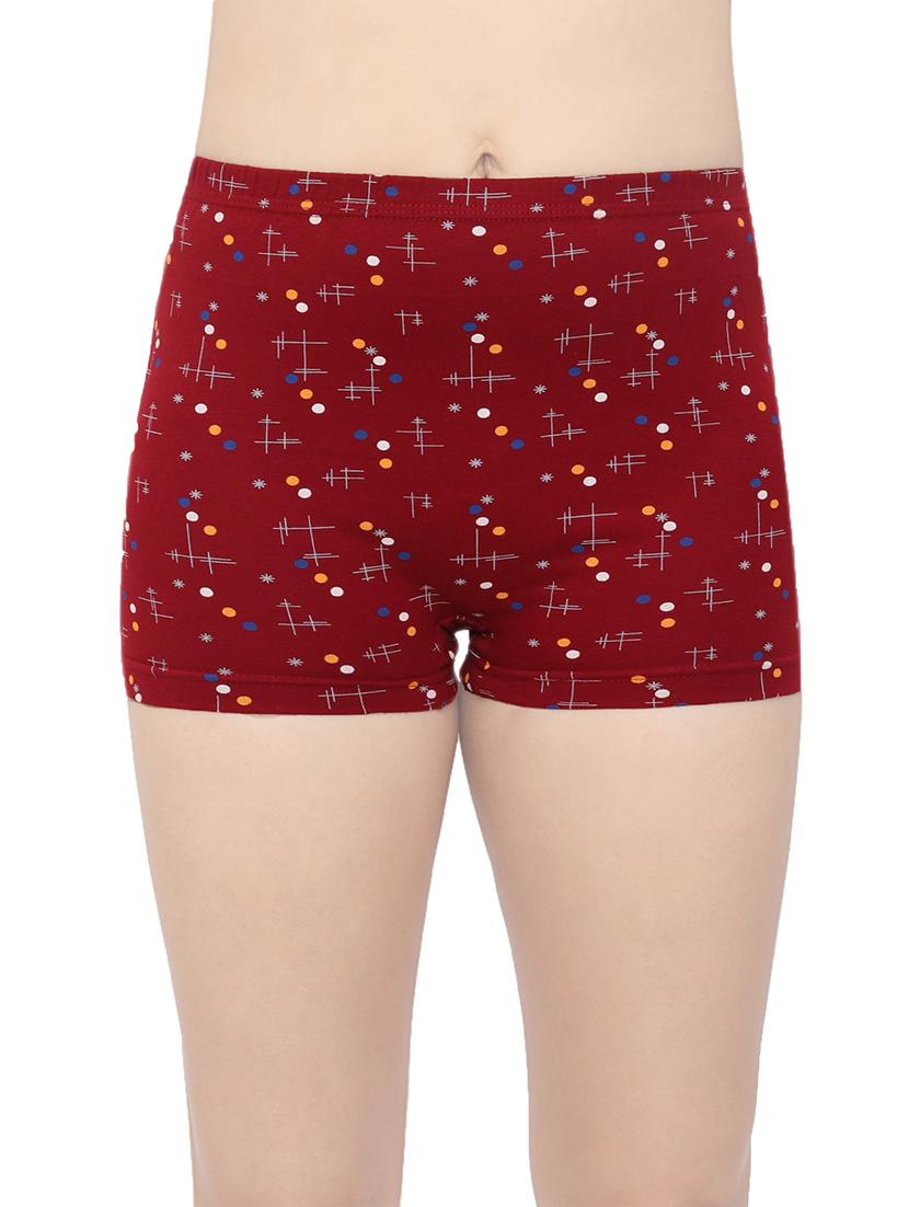 pack of 3 printed boy shorts panty - 18437321 - Zoom Image - 2