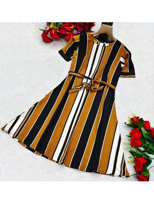 women printed casual dress - 18437481 - Standard Image - 1