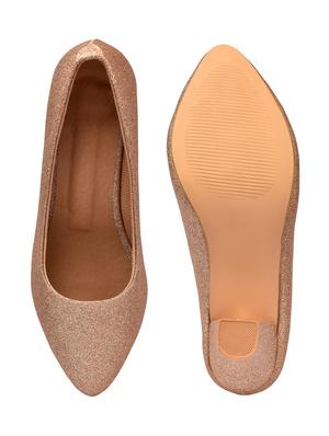 women pink slip on pump - 18437595 - Standard Image - 3