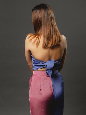 top with cut-out overlapping panels front - 18437756 - Standard Image - 2