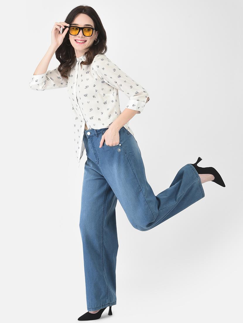three quarter sleeved printed regular shirt - 18437906 - Zoom Image - 4