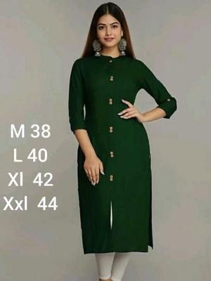 women solid kurta - 18438159 - Standard Image - 2