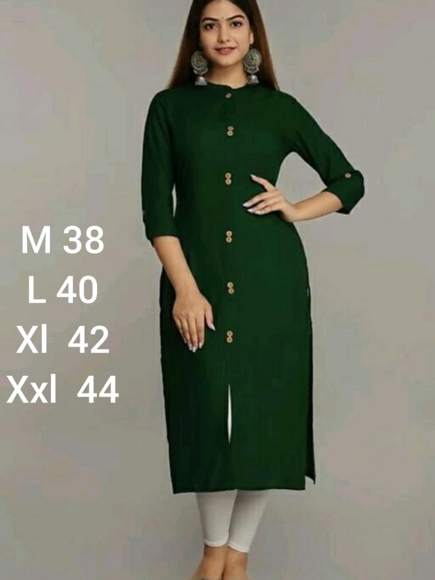 women solid kurta - 18438159 - Zoom Image - 1