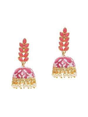 graceful delightful jhumka earrings - 18438553 - Standard Image - 3