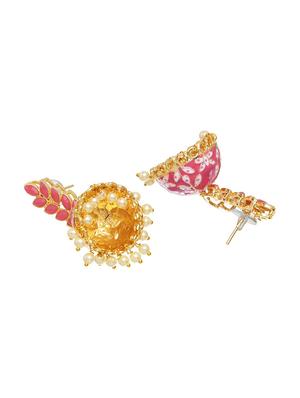 graceful delightful jhumka earrings - 18438553 - Standard Image - 4