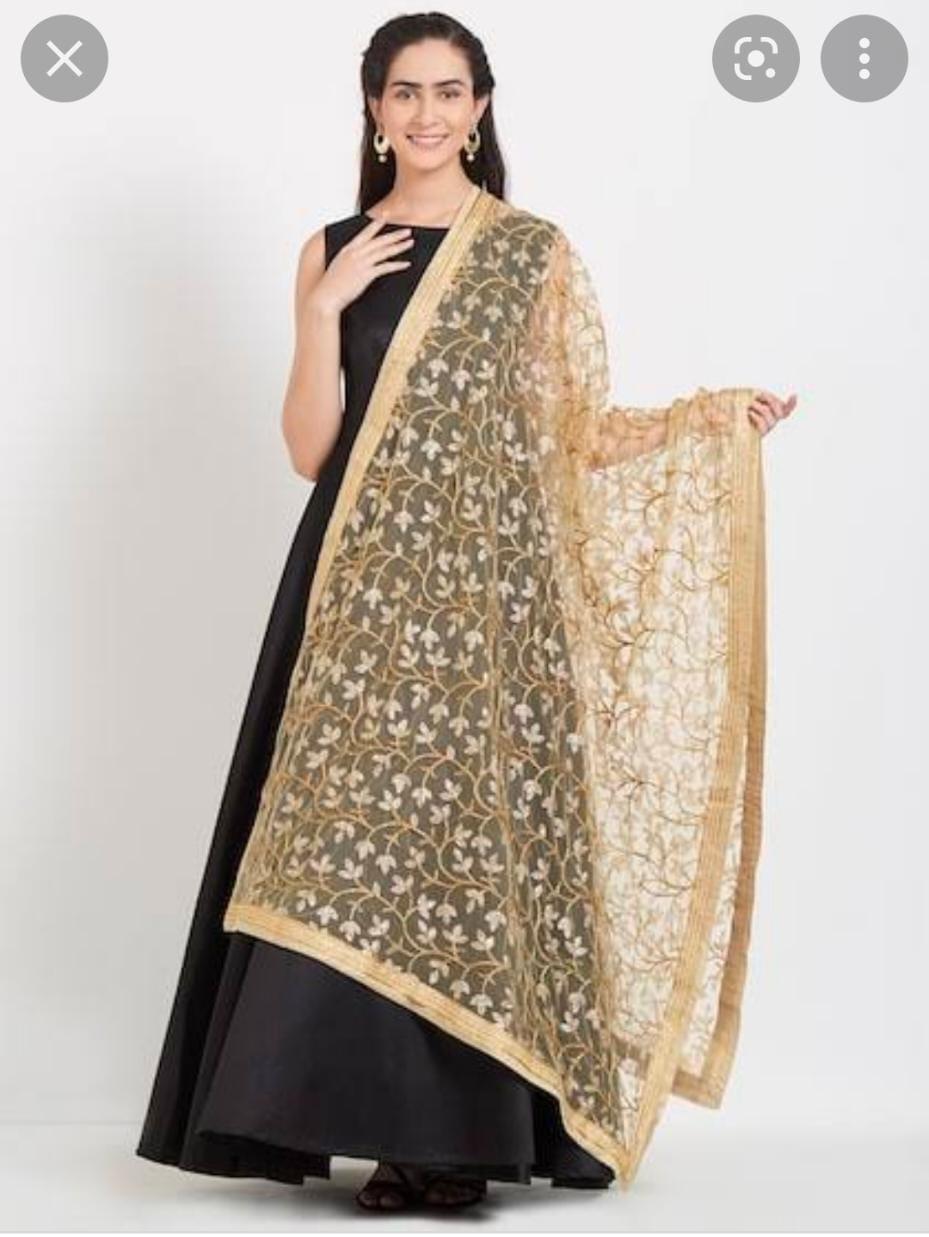 women net embroidered dupatta - 18440459 - Zoom Image - 2