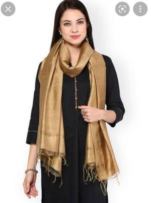 women slub cotton dupatta - 18440462 - Standard Image - 2