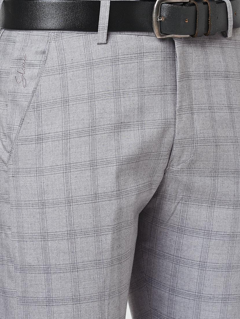 grey flat front trousers formal trouser - 18440729 - Zoom Image - 5