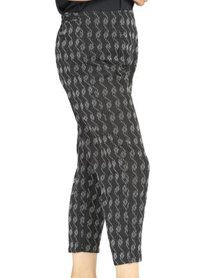 pure cotton women slim fit trouser - 18441722 - Standard Image - 3