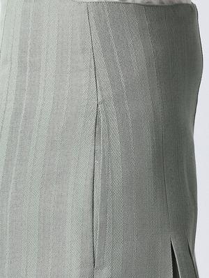high rise pleated trouser - 18441742 - Standard Image - 5