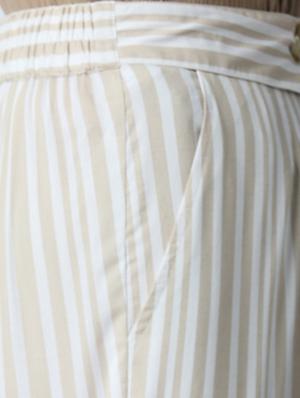high rise striped cigarette pant trouser - 18441743 - Standard Image - 5