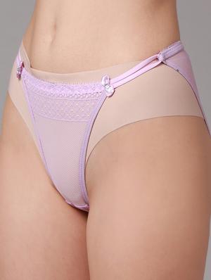 pink net bra and panty set - 18441842 - Standard Image - 4