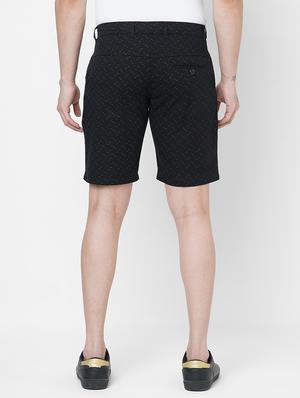 black printed short - 18441923 - Standard Image - 3