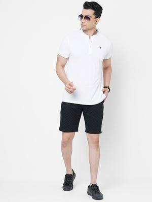 black printed short - 18441923 - Standard Image - 4
