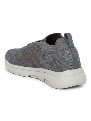 men grey lace up sport shoe - 18442181 - Standard Image - 3