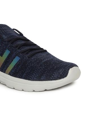men blue lace up sport shoe - 18442182 - Standard Image - 4