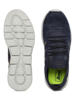 men blue lace up sport shoe - 18442182 - Standard Image - 5