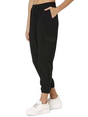 low rise solid cargos trouser - 18444137 - Standard Image - 2