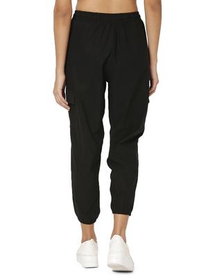low rise solid cargos trouser - 18444137 - Standard Image - 4