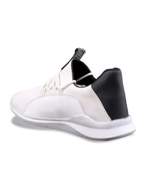 men white lace up sport shoe - 18444233 - Standard Image - 6