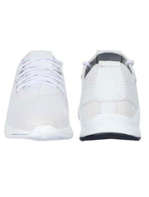 men white lace up sport shoe - 18444236 - Standard Image - 4