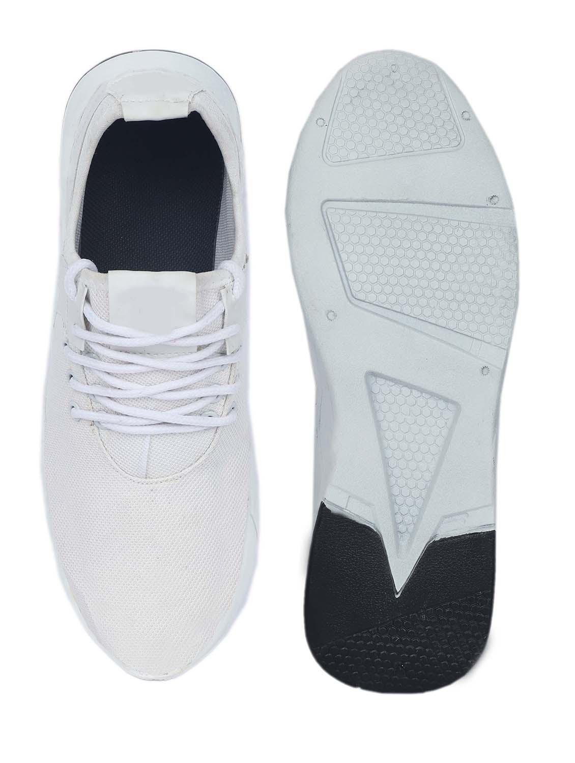 men white lace up sport shoe - 18444236 - Zoom Image - 5
