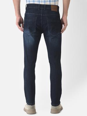 navy blue light washed denim jean - 18444246 - Standard Image - 3