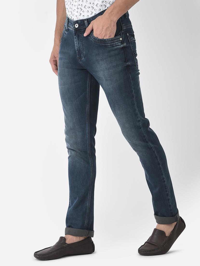 blue light washed denim jean - 18444249 - Zoom Image - 2
