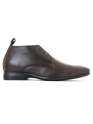brown textured ankle boots - 18444465 - Standard Image - 2