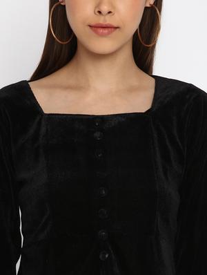 square neck solid regular top - 18444878 - Standard Image - 6