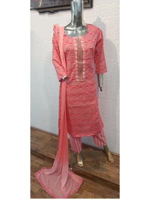 women cotton printed suit with dupatta - 18445041 - Standard Image - 2