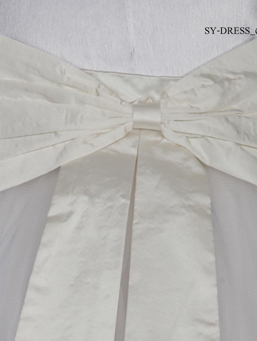 girls white lace detailed frock - 18445069 - Zoom Image - 3