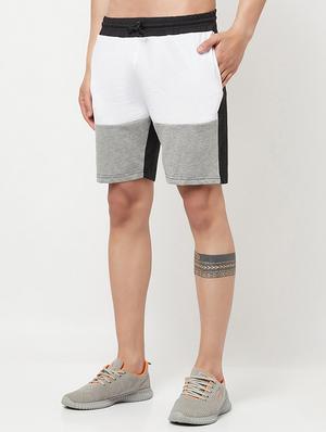 multi colored color block mid rise short - 18445277 - Standard Image - 2