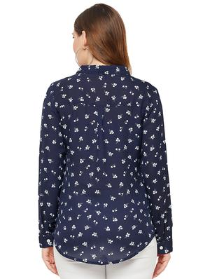 roll up sleeved printed regular shirt - 18445439 - Standard Image - 3