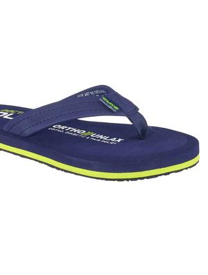 women blue toe separator flip-flop - 18445843 - Standard Image - 4