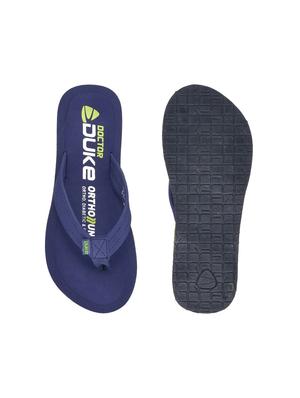 women blue toe separator flip-flop - 18445843 - Standard Image - 5