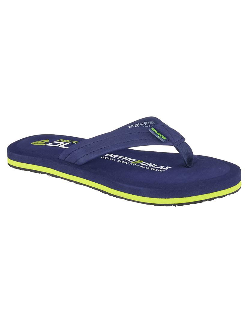 women blue toe separator flip-flop - 18445843 - Zoom Image - 1