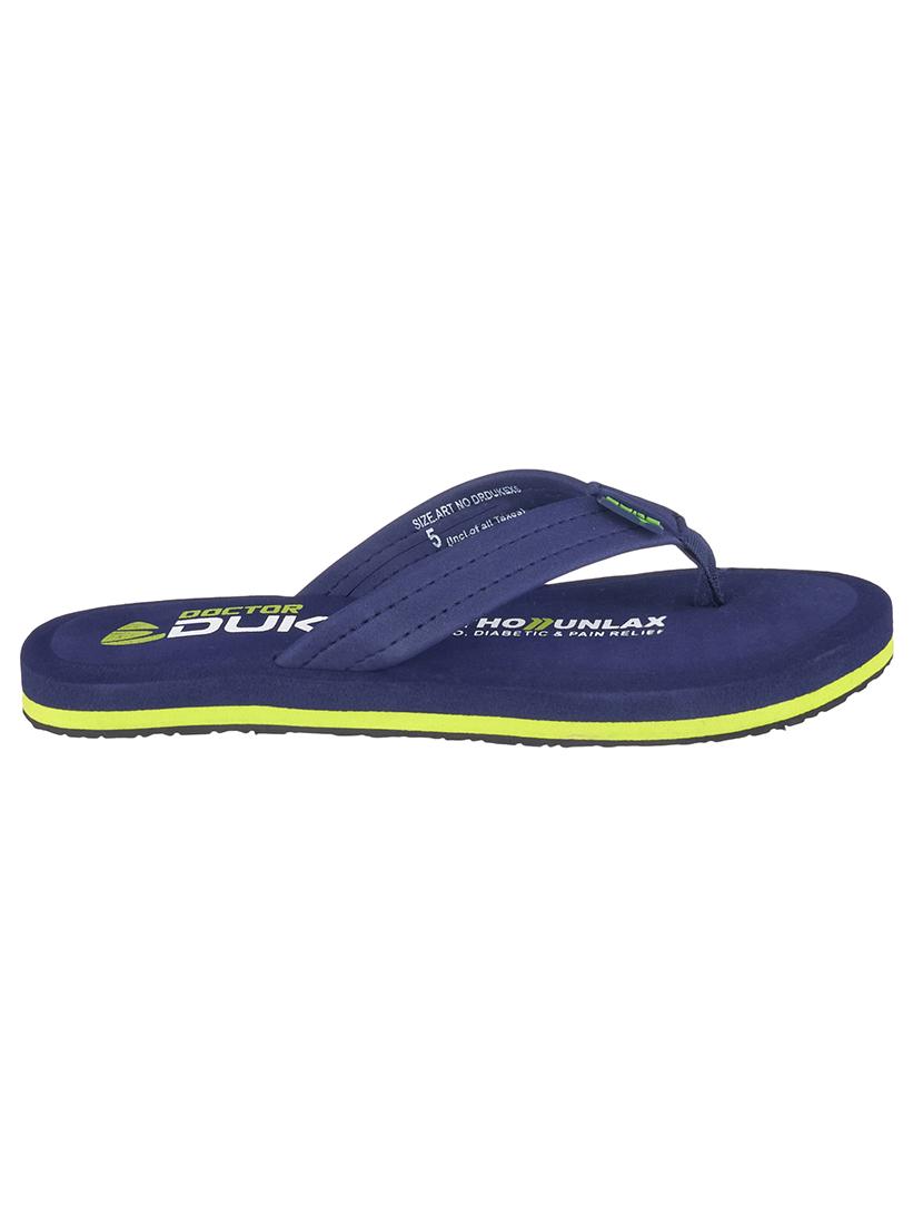 women blue toe separator flip-flop - 18445843 - Zoom Image - 2