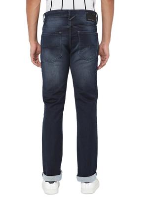 blue solid distressed jean - 18445906 - Standard Image - 3