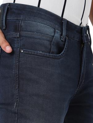 blue solid distressed jean - 18445906 - Standard Image - 5