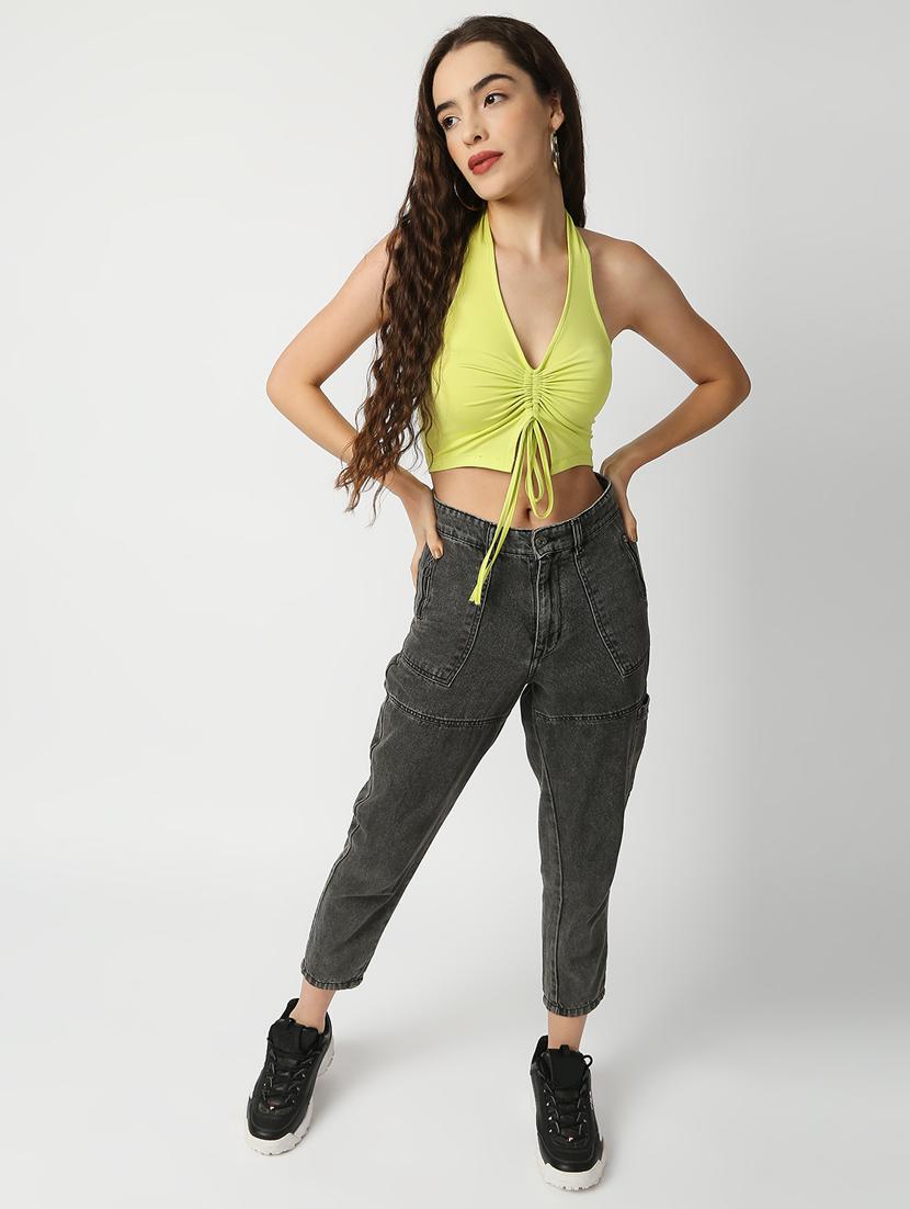 halter neck crop top - 18446228 - Zoom Image - 5