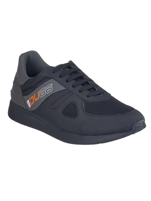 men black lace up sport shoe - 18446261 - Standard Image - 1