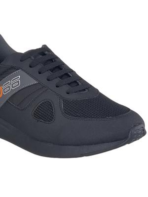 men black lace up sport shoe - 18446261 - Standard Image - 4